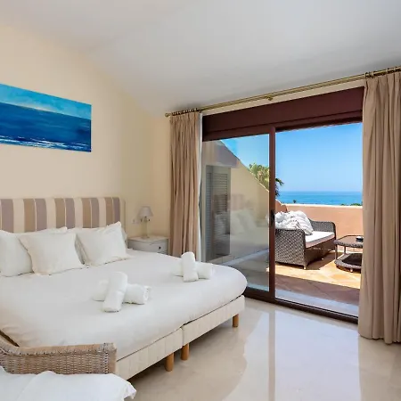 Duplex Penthouse With The Sea Views, Luxury Urbanization Holiday home Marbella